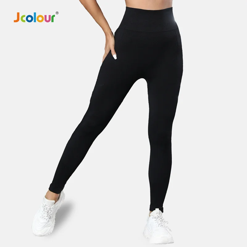 Calça Legging Esportiva Yoga Academia Feminina Cintura Alta Elástica Secagem Rápida